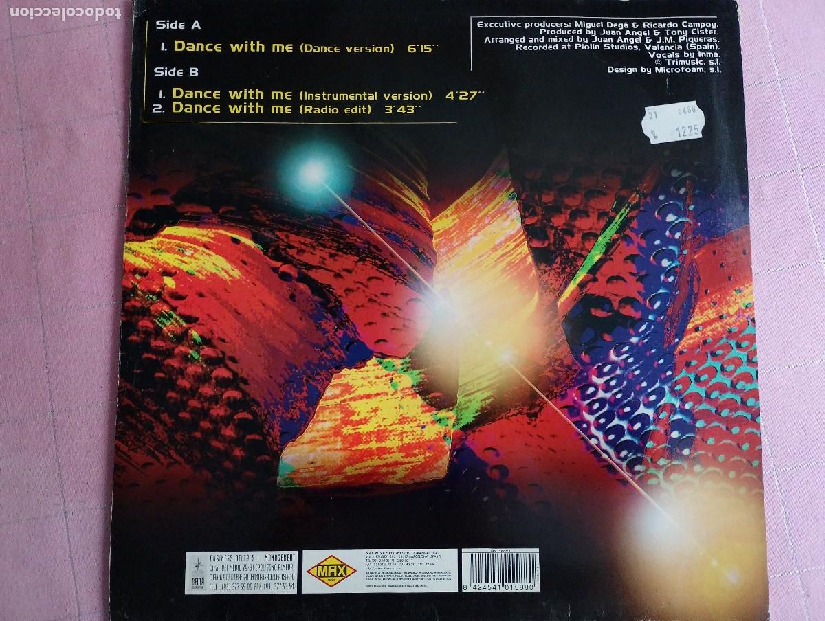 Discos de vinilo: S.O.S (4) &ndash; Dance With Me, 1997 - Foto 4