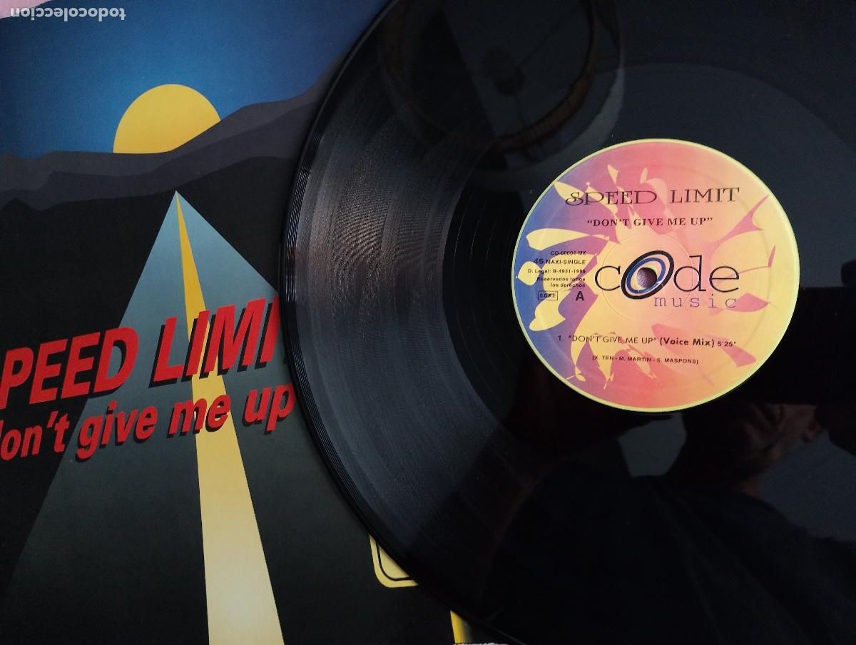 Discos de vinilo: Speed Limit &lrm;&ndash; Dont Give Me Up 1996 - Foto 2