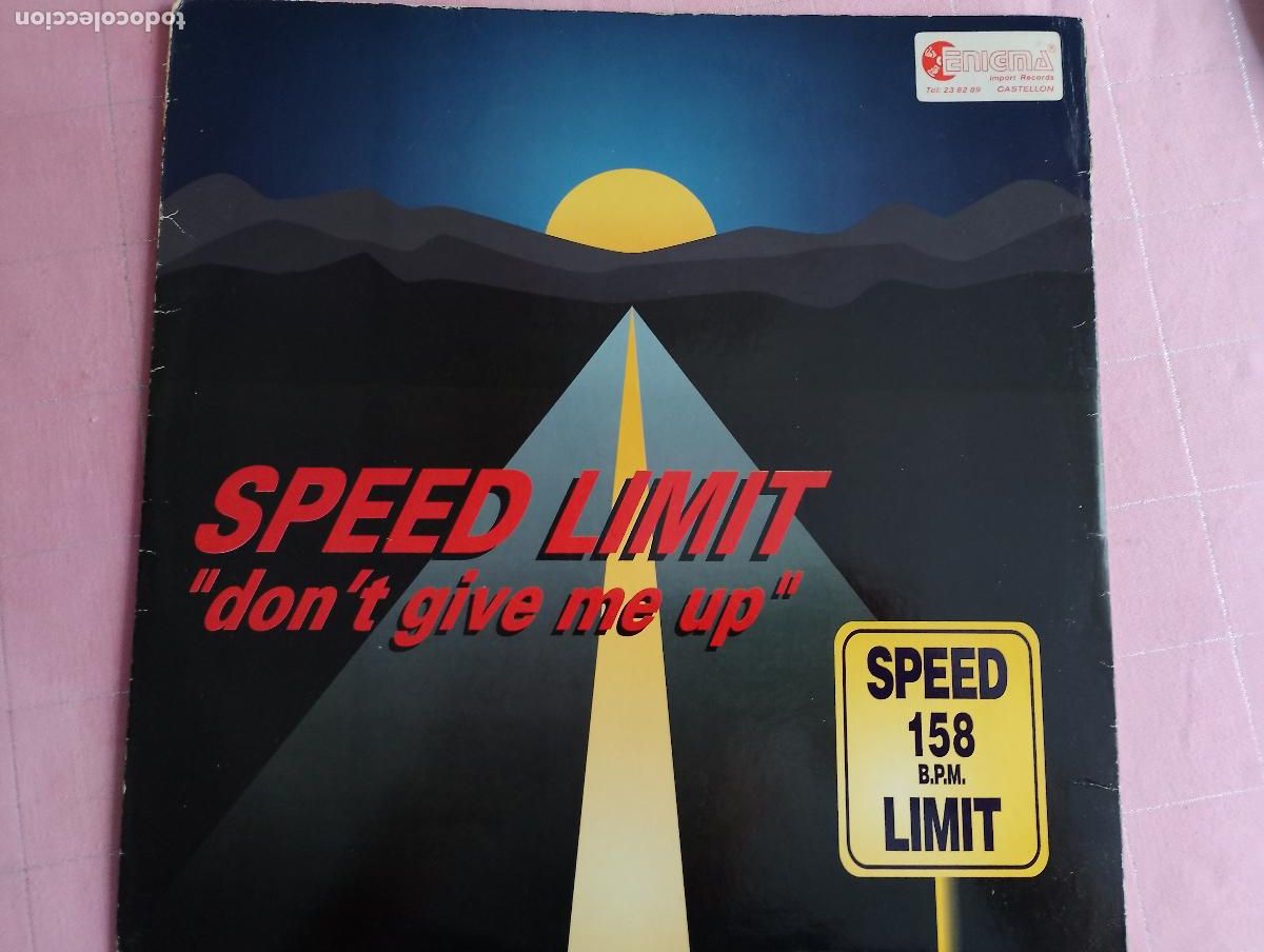Discos de vinilo: Speed Limit &lrm;&ndash; Dont Give Me Up 1996 - Foto 3