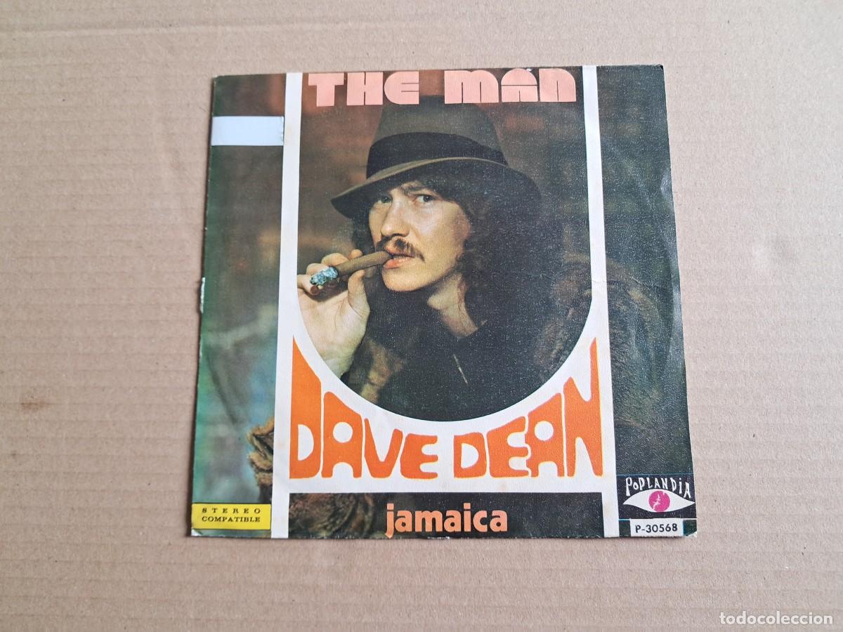 Discos de vinilo: DAVE DEAN - THE MAN SINGLE PROMOCIONAL 1974 EDICION ESPA&Ntilde;OLA