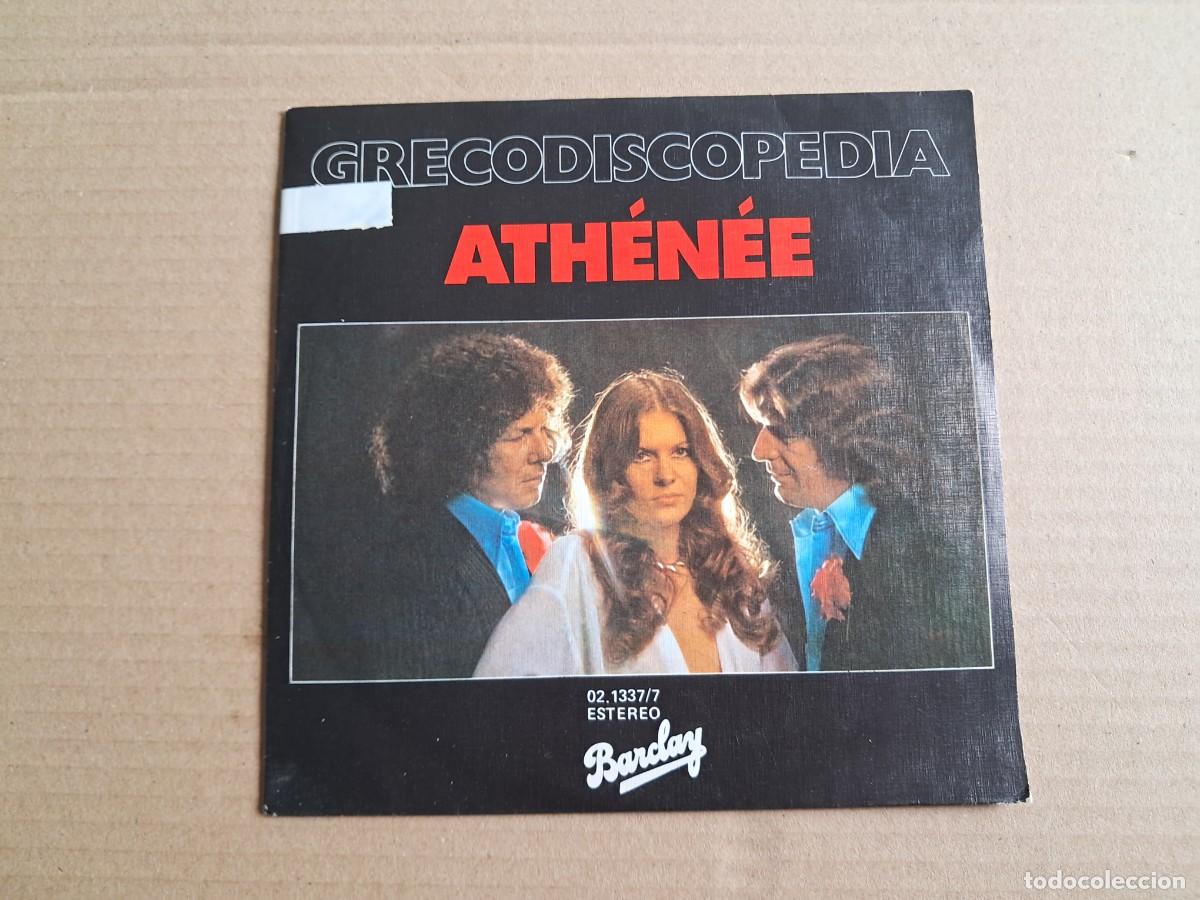 Discos de vinilo: ATHENEE - GRECODISCOPEDIA SINGLE 1978 EDICION ESPA&Ntilde;OLA