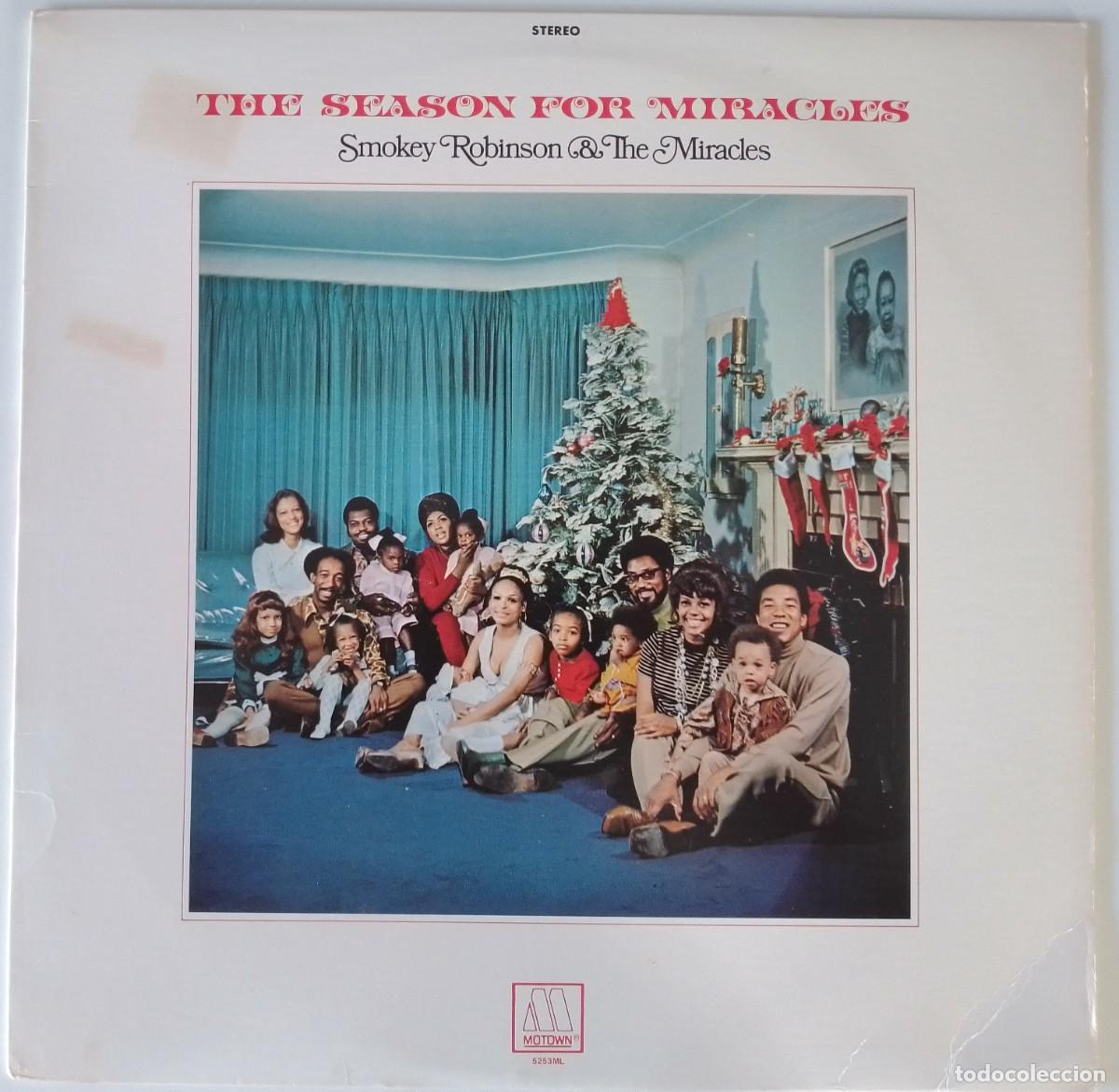Discos de vinilo: Smokey Robinson & The Miracles...The Season For Miracles. (Motown ) Usa. Soul, Holiday.