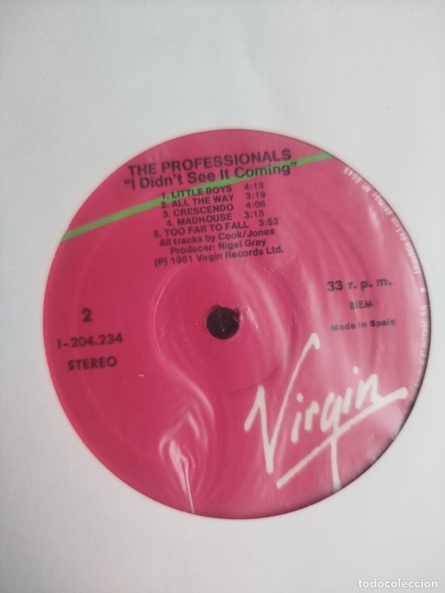 Discos de vinil: THE PROFESSIONALS - I DIDN'T SEE IT COMING