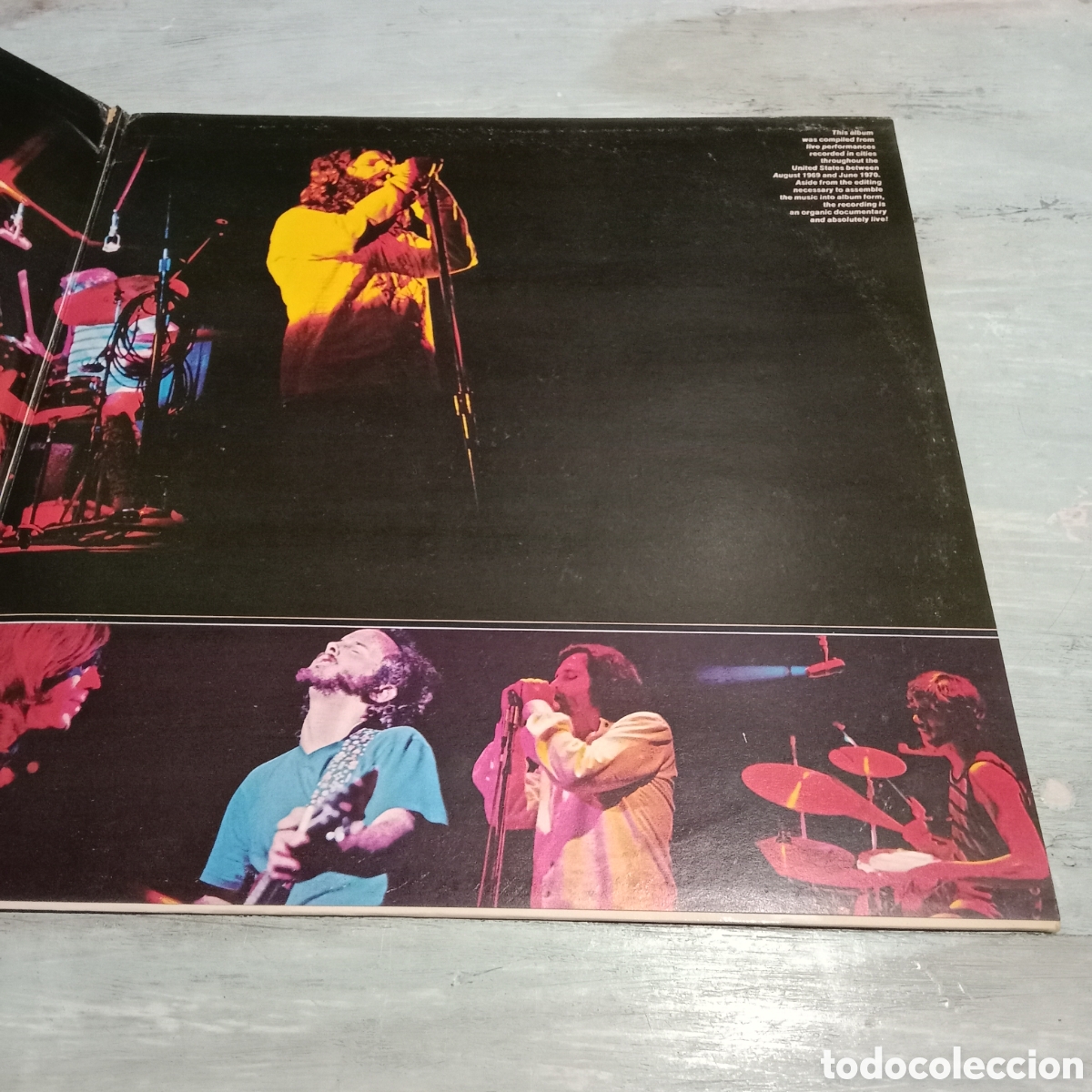 Discos de vinilo: THE DOORS - ABSOLUTELY LIVE! - LP DOBLE GATEFOLD - Foto 6