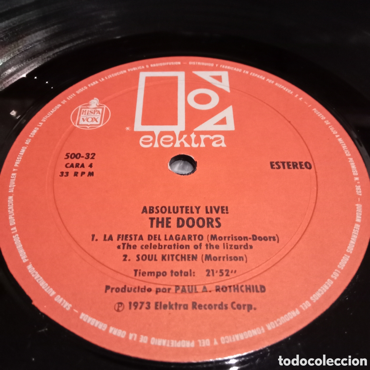 Discos de vinilo: THE DOORS - ABSOLUTELY LIVE! - LP DOBLE GATEFOLD - Foto 10