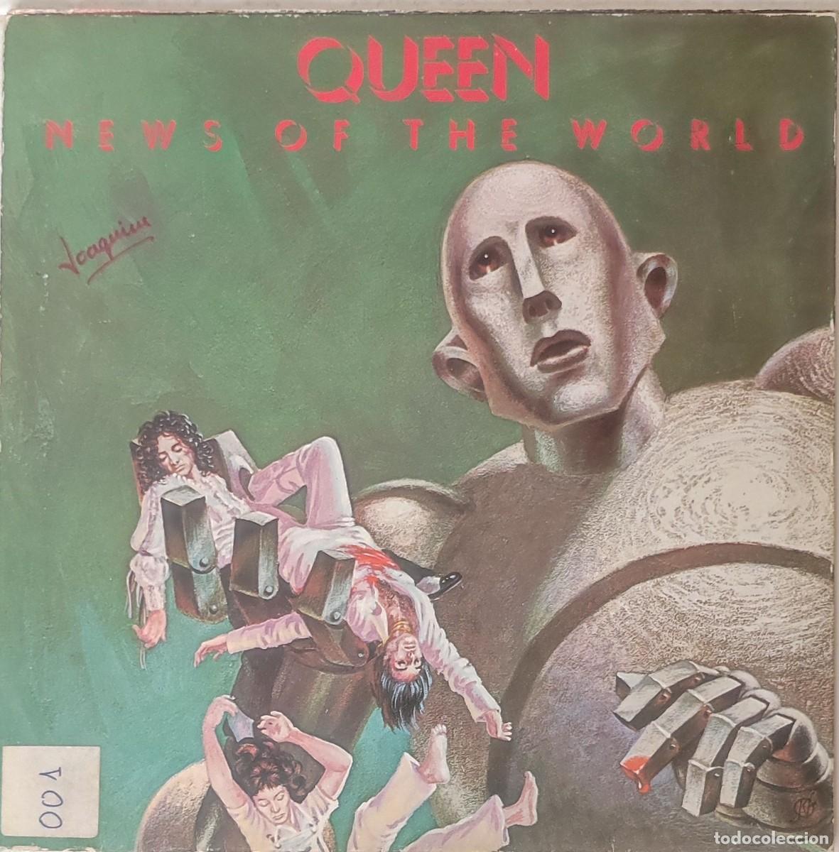 Discos de vinilo: Queen &ndash; News of the World (1977, EMI &ndash; 1C 064‑60033)