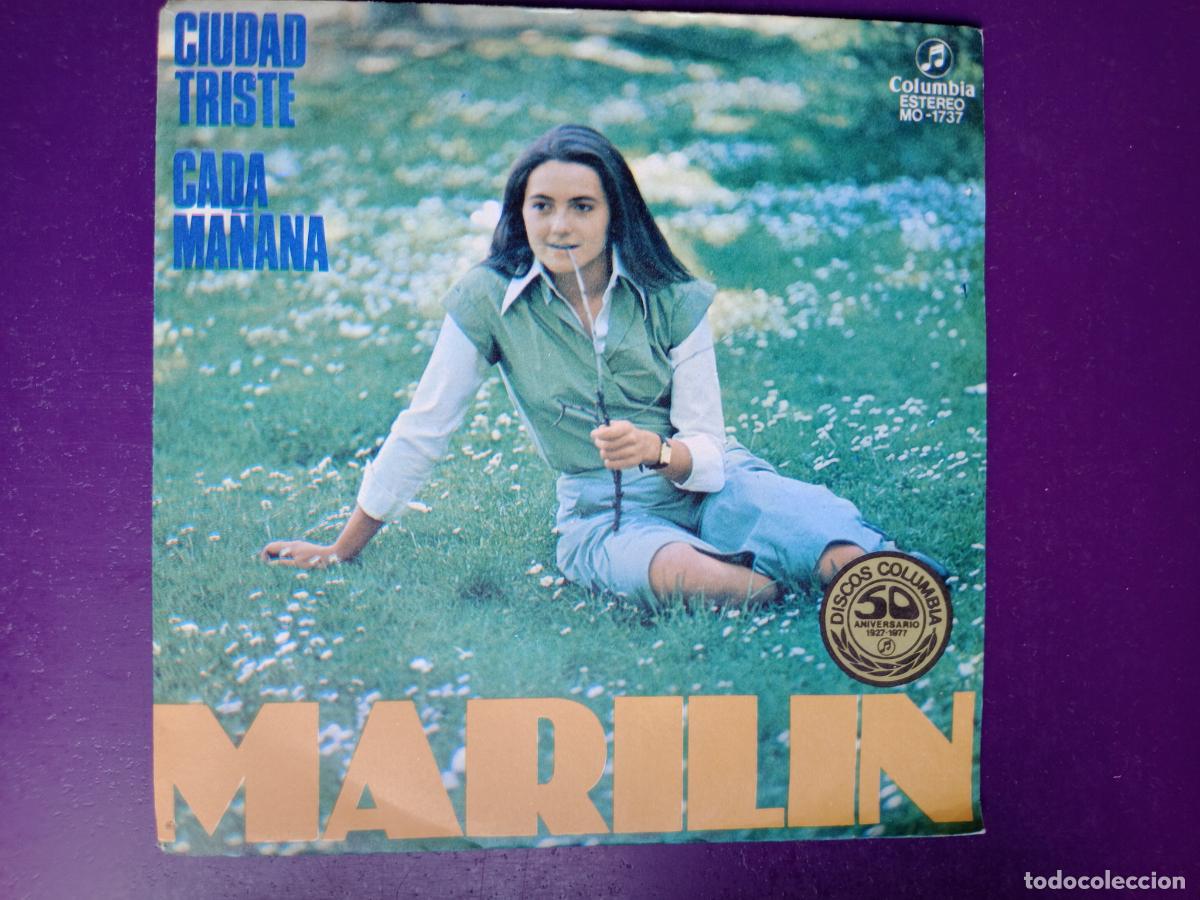 Discos de vinilo: Marilin &ndash; Ciudad Triste - Sg COLUMBIA 1977 - SIN USO - POP