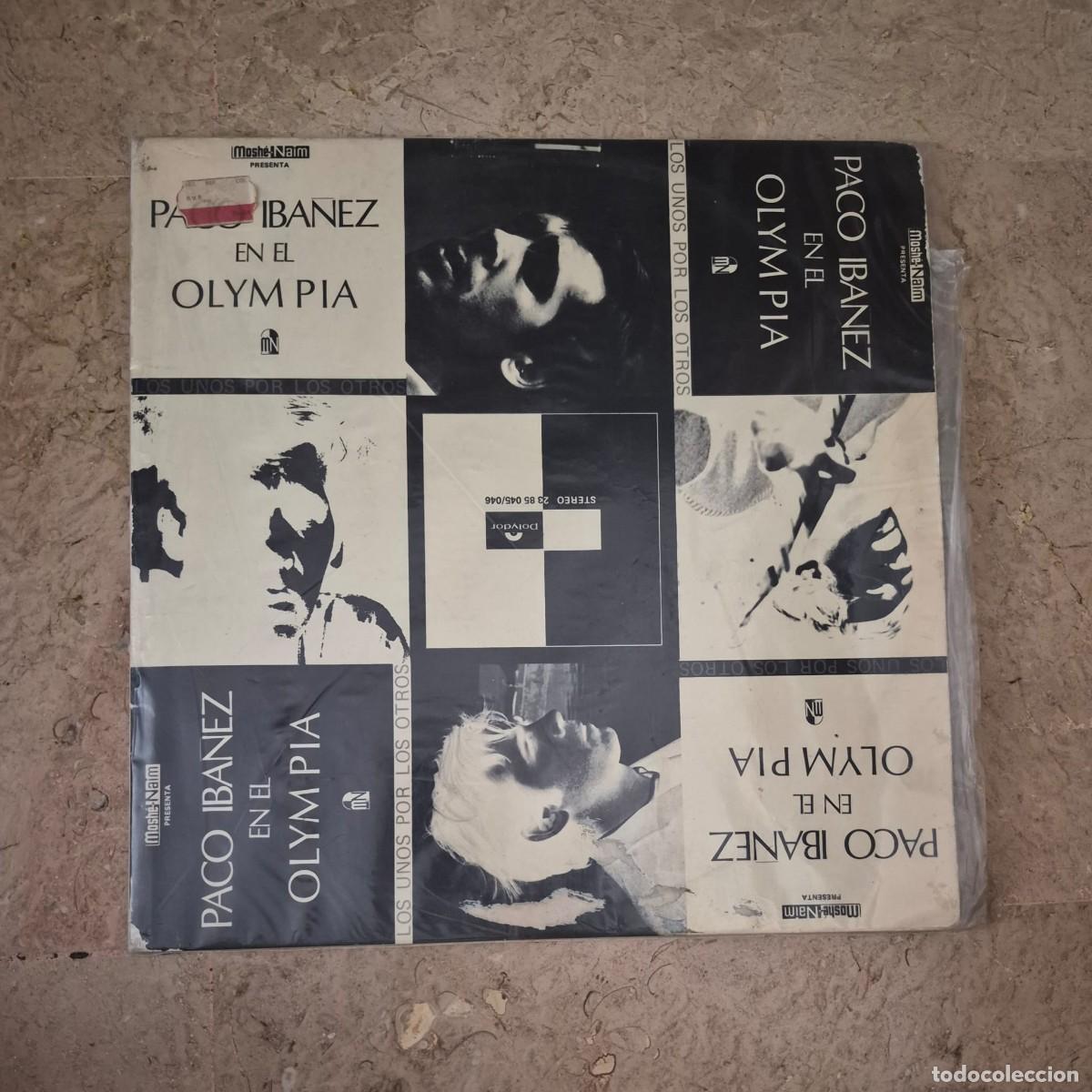 Discos de vinilo: PACO IB&Aacute;&Ntilde;EZ EN EL OLYMPIA - PACO IB&Aacute;&Ntilde;EZ (2 LP, DOBLE VINILO)
