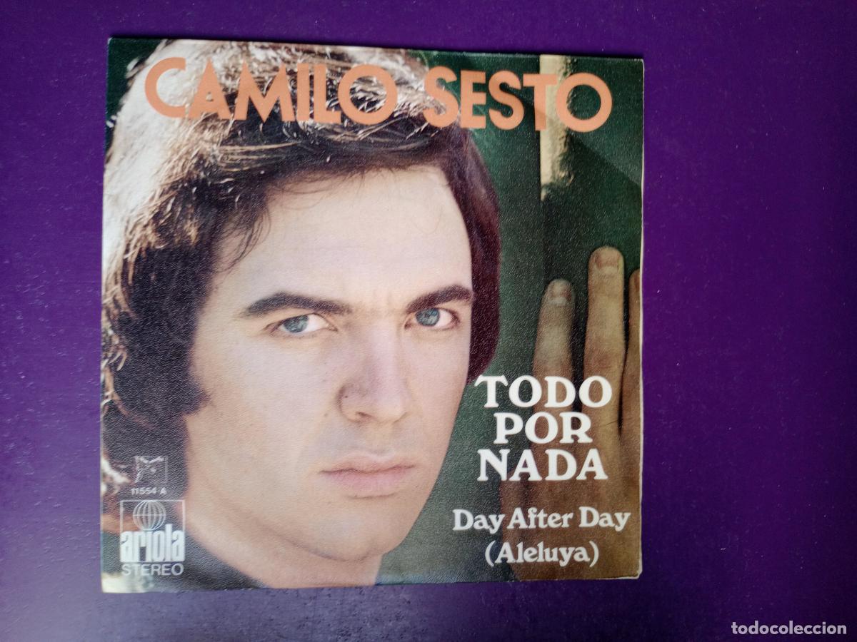 Discos de vinilo: Camilo Sesto &ndash; Todo Por Nada - Sg ARIOLA 1973 - VINILO CON MUY POCO USO - POP 70'S