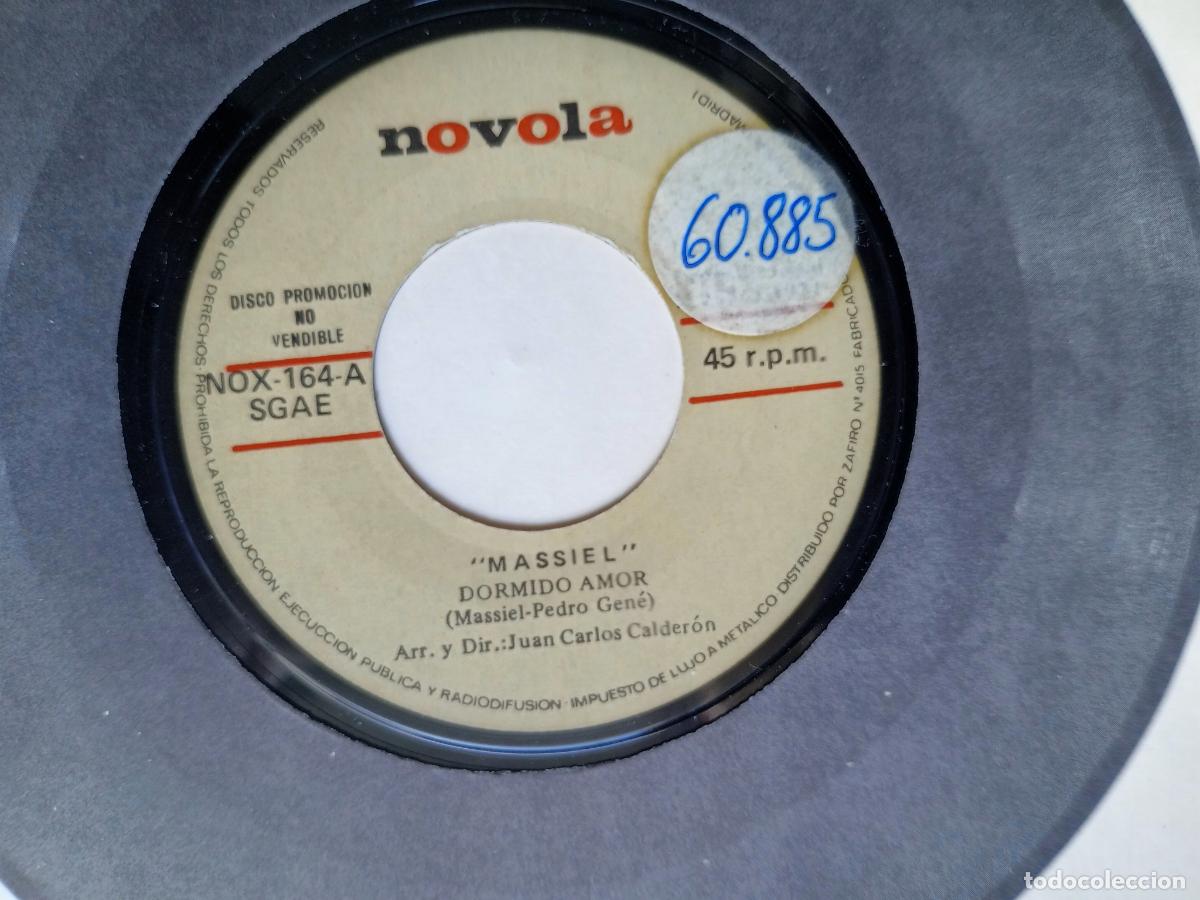 Discos de vinilo: Massiel &ndash; Dormido Amor / Tu Lecho - Sg NOVOLA 1971 PROMO - VINILO CON MUY POCO USO - POP 70'S