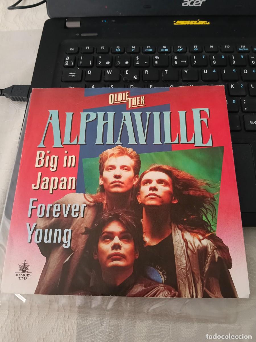 Discos de vinilo: RAR SINGLE 7. ALPHAVILLE. FOREVER YOUNG & BIG IN JAPAN. OLDIE THEK