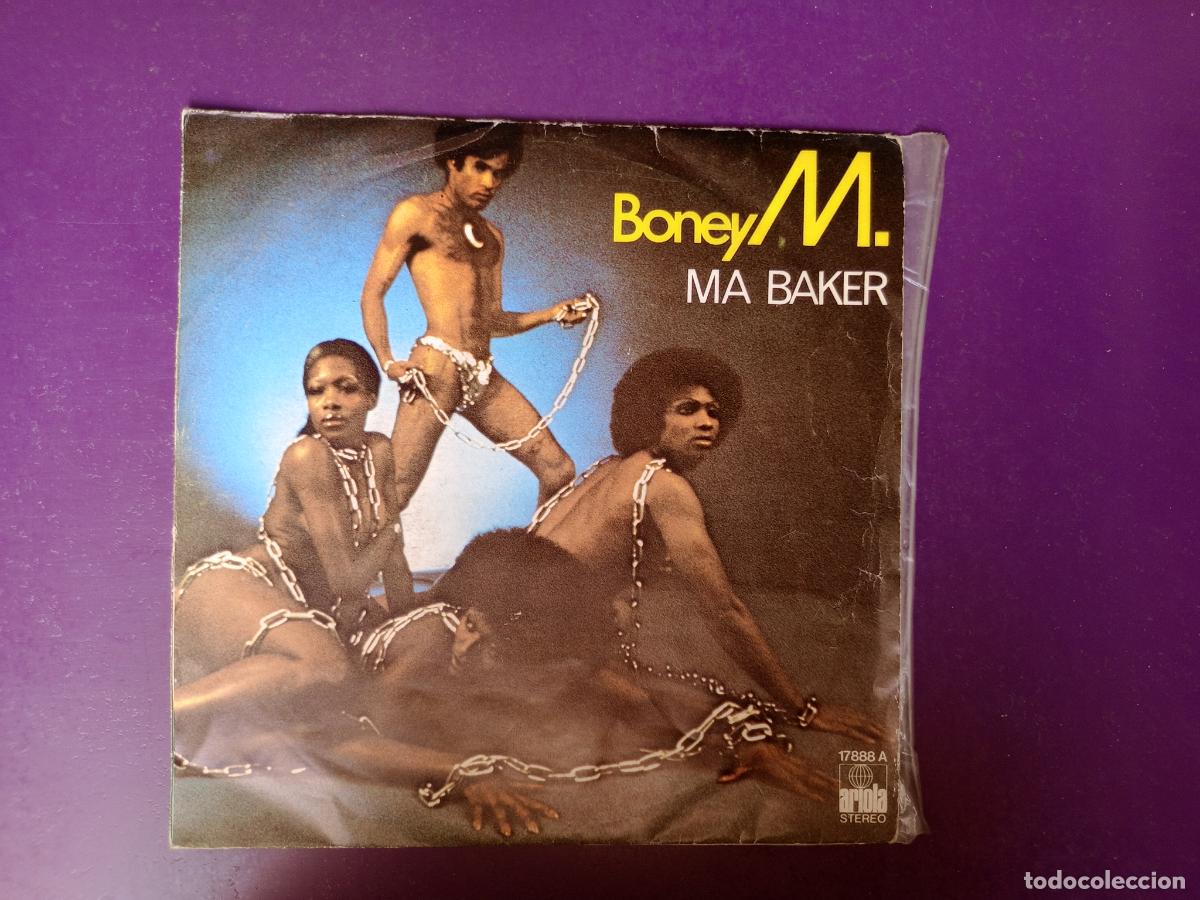 Discos de vinilo: Boney M - MA BAKER - Sg HANSA 1977 - DISCO 70'S CLASICO, MUY POCO USO