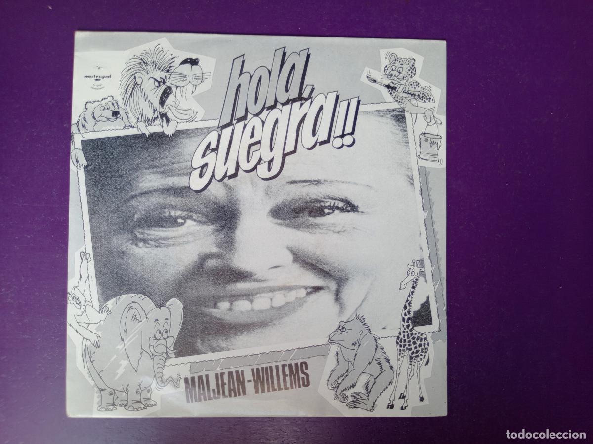 Discos de vinilo: Maljean Willems &ndash; Hola, Suegra!! Sg METROPOL 1988 - BELGICA POP 80'S