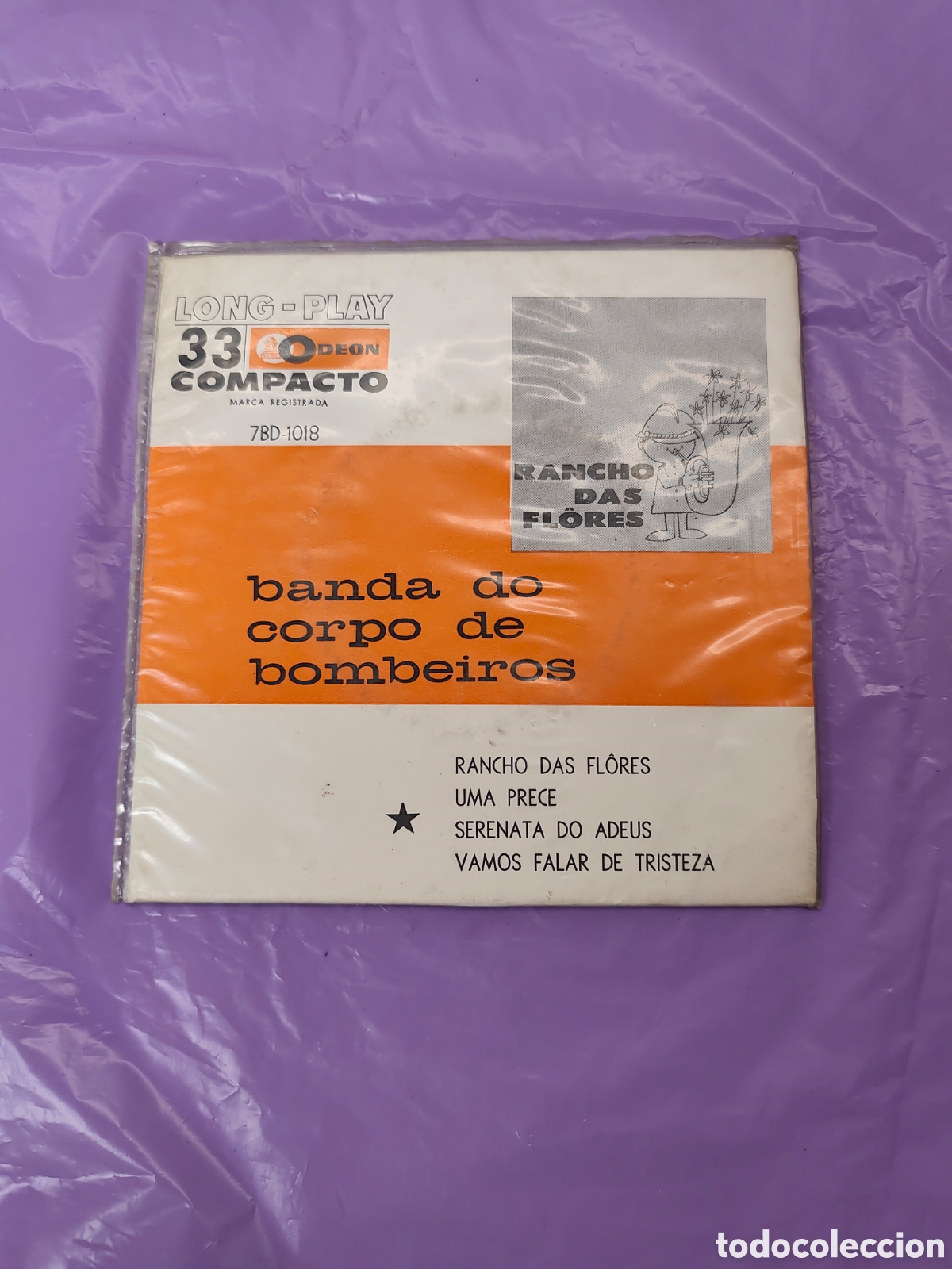 Discos de vinilo: Banda do corpo de bombeiros Rancho das Flores Odeon 33 7BD-1018