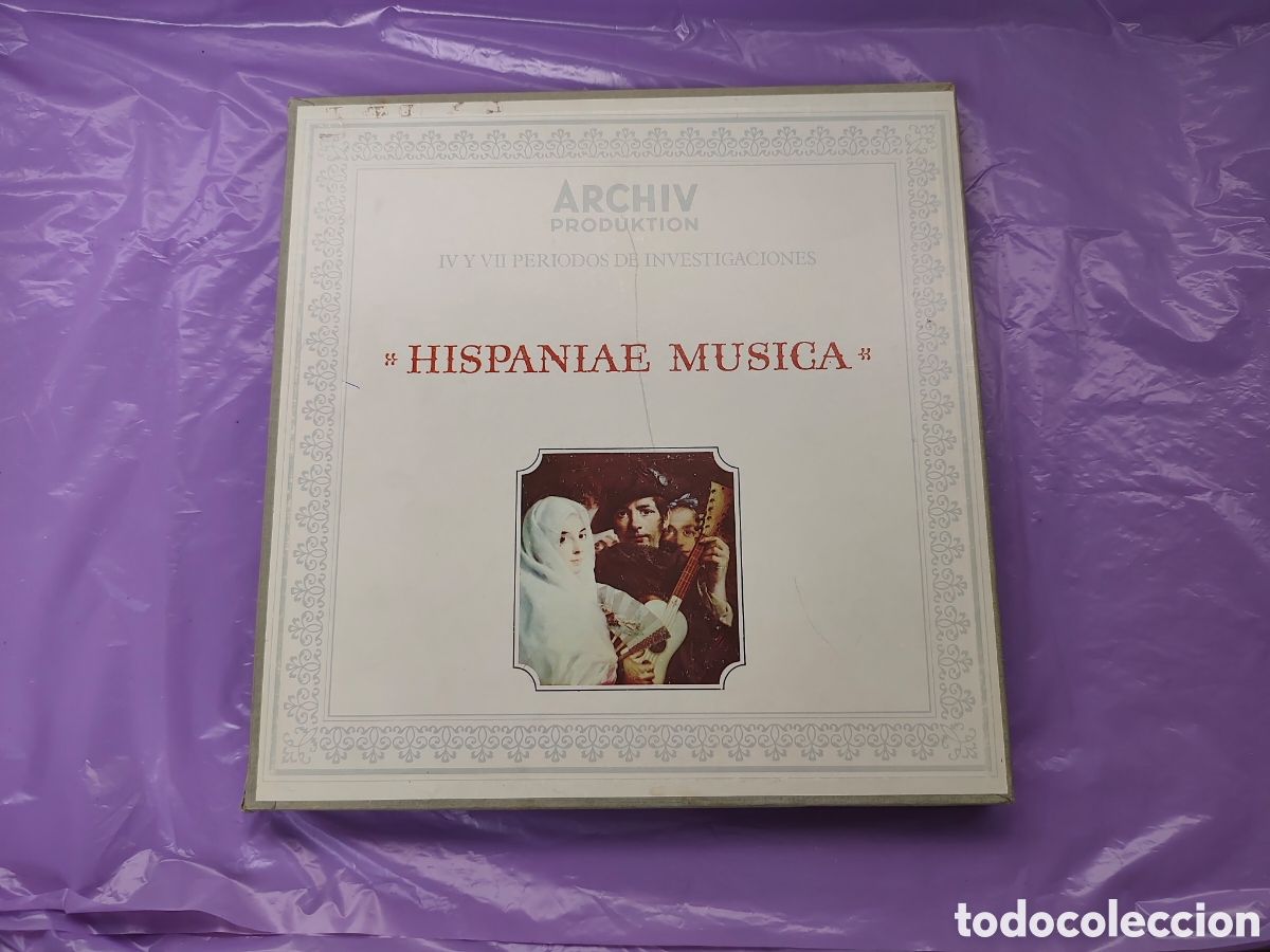 Discos de vinilo: Hispaniae Musica caja 6 vinilos Archiv Produktion OEL006