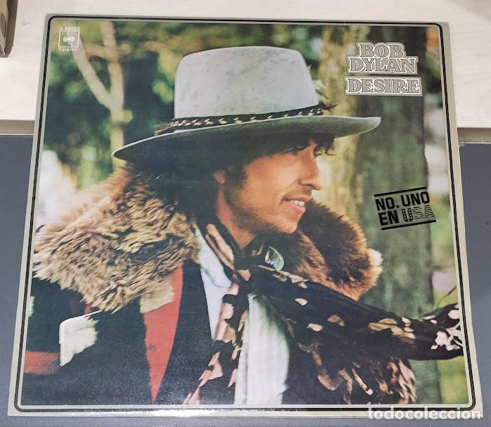 Discos de vinilo: Bob Dylan - Desire - LP CBS ref. S 86003. Ed. espa&ntilde;ola 1976.