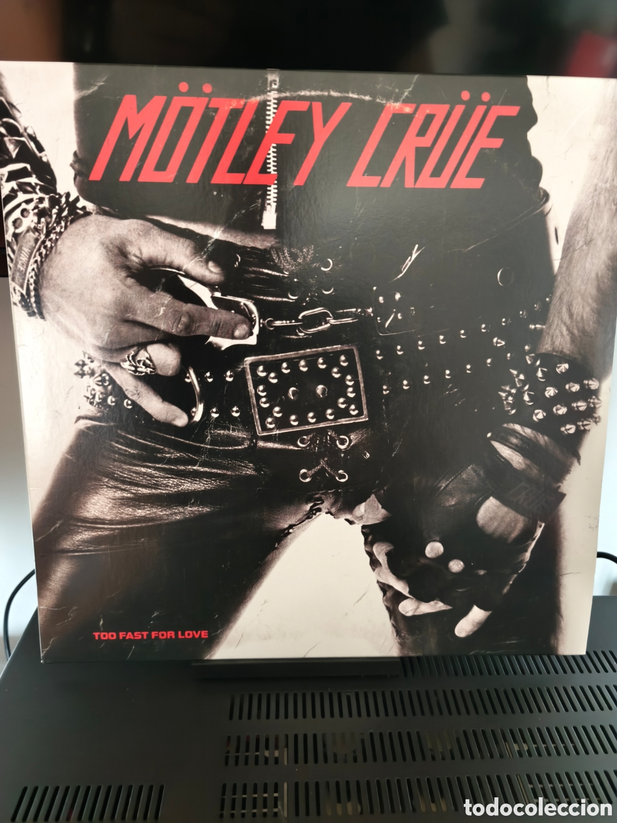 Discos de vinilo: M&ouml;tley Cr&uuml;e: To Fast For Love LP Edici&oacute;n Limitada a 1500 Copias