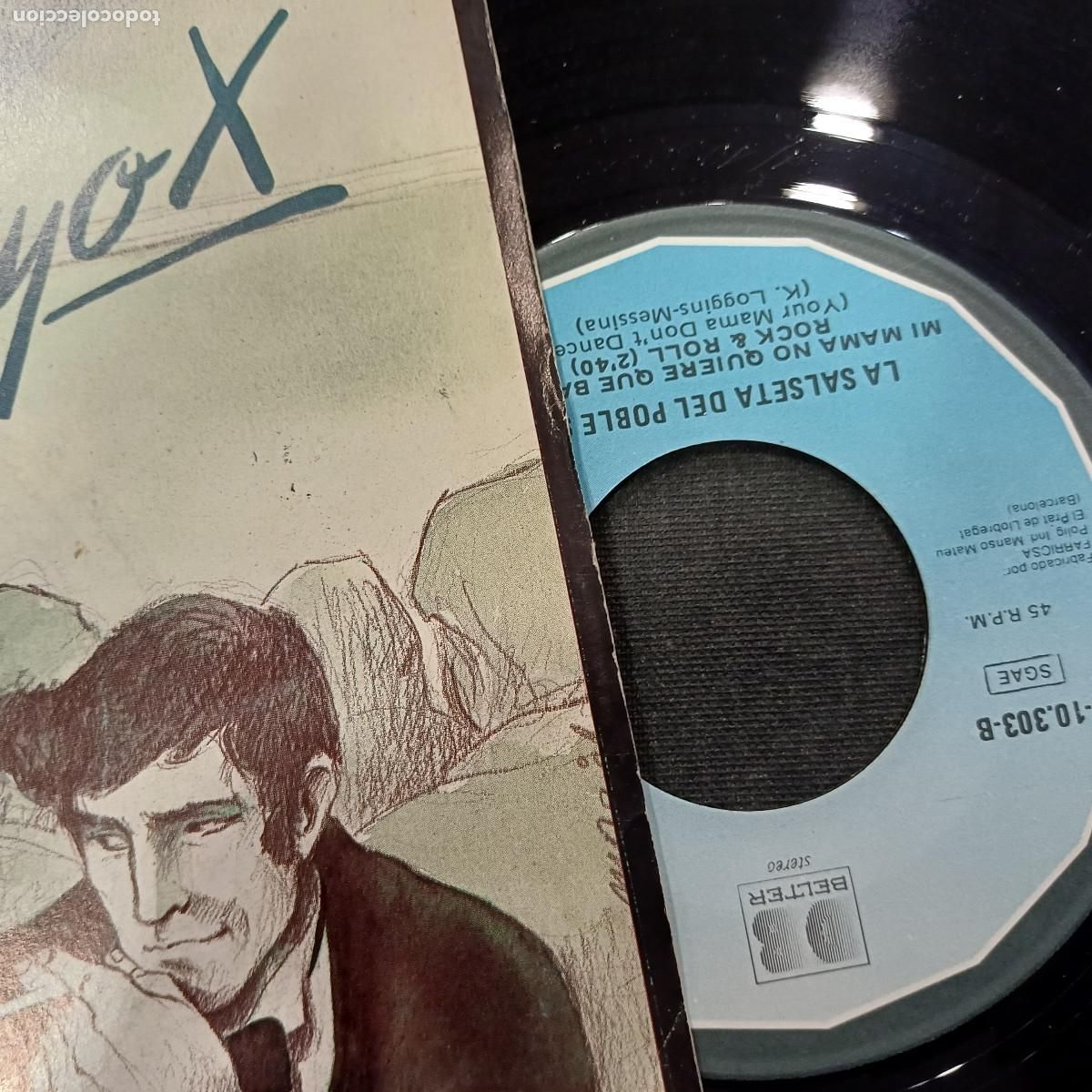 Discos de vinilo: LA SALSETA/EL RAYO X/SINGLE. - Foto 2