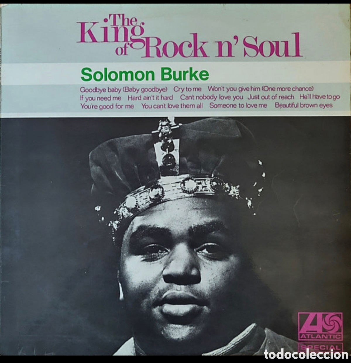Discos de vinilo: Solomon Burke: The King Of Rock N' Soul Lp 1967