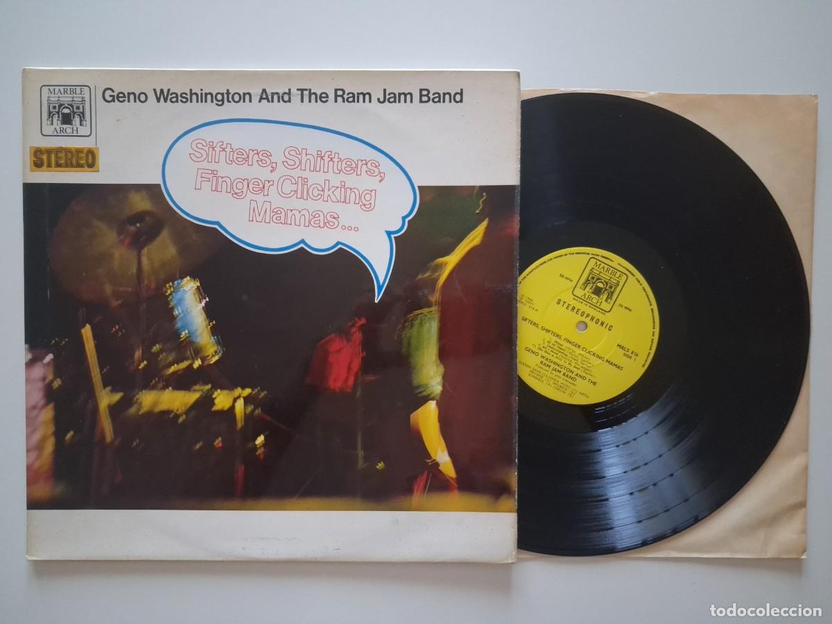Vinyl records: Geno Washington And The Ram Jam Band &ndash; Sifters, Shifters, Finger Clicking Mamas