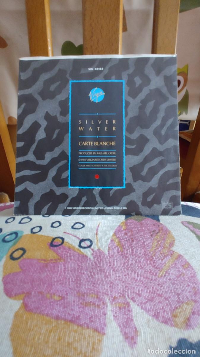 Discos de vinilo: SILVER WATER-SINGLE CARTE BLANCHE - Foto 2