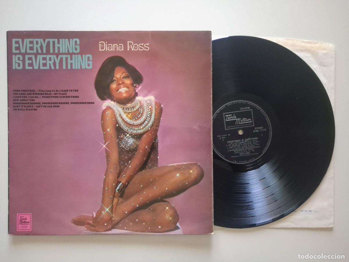 Vinyl records: Diana Ross &ndash; Everything Is Everything