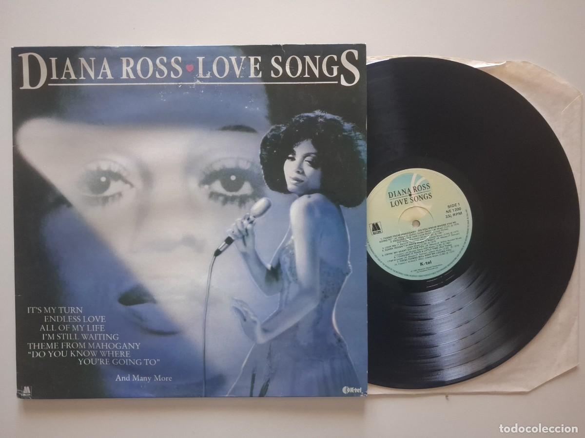 Vinyl records: Diana Ross &ndash; Love Songs