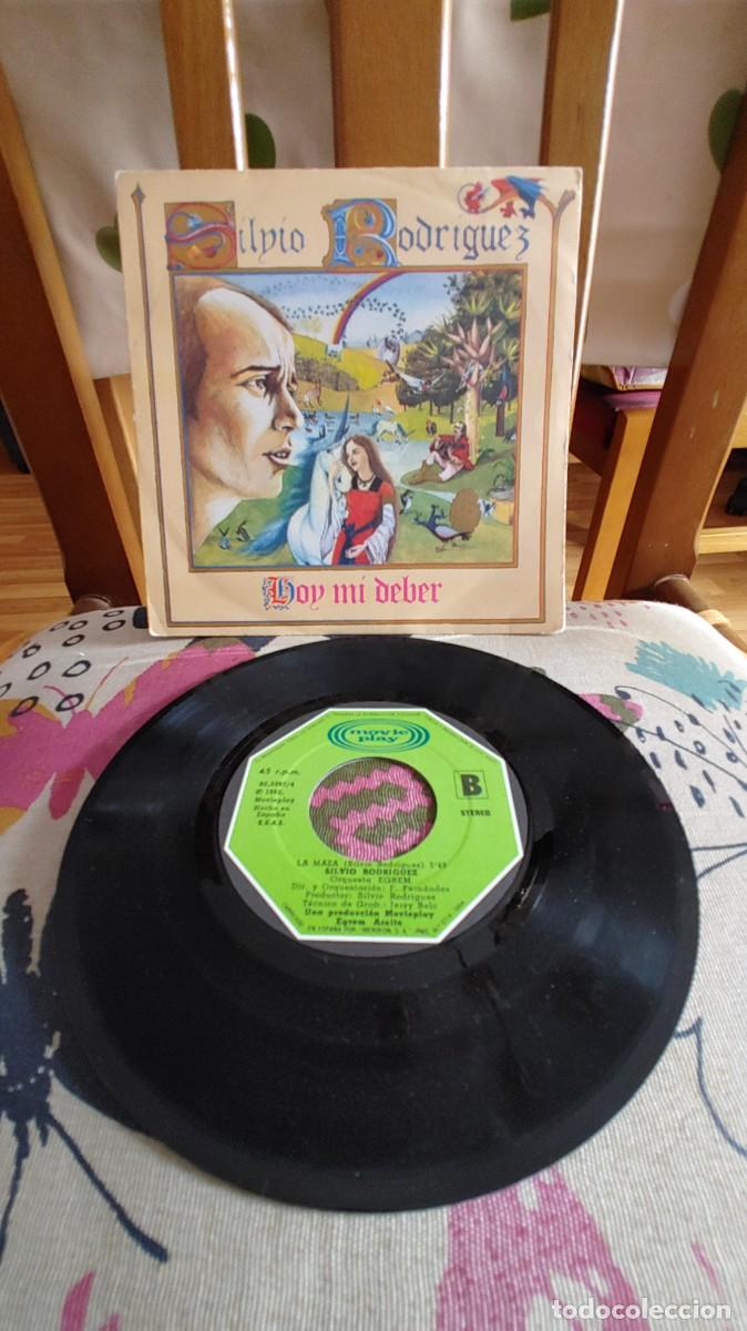 Discos de vinilo: SILVIO RODRIGUEZ-SINGLE HOY MI DEBER