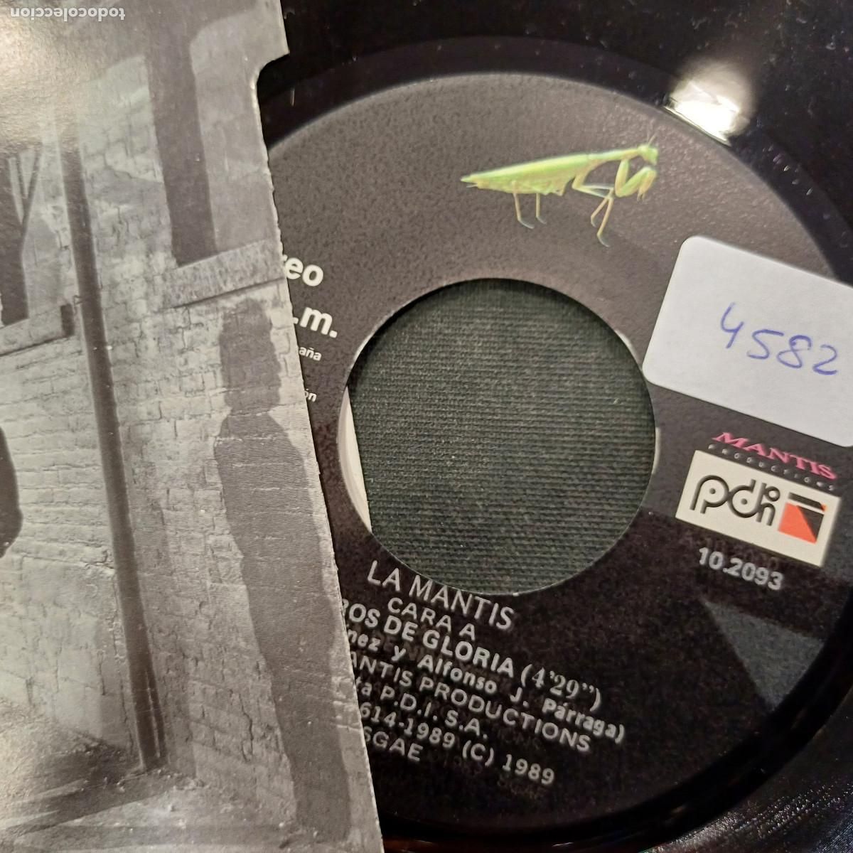 Discos de vinilo: SENDEROS DE GLORIA/LA MANTIS/SINGLE. - Foto 2