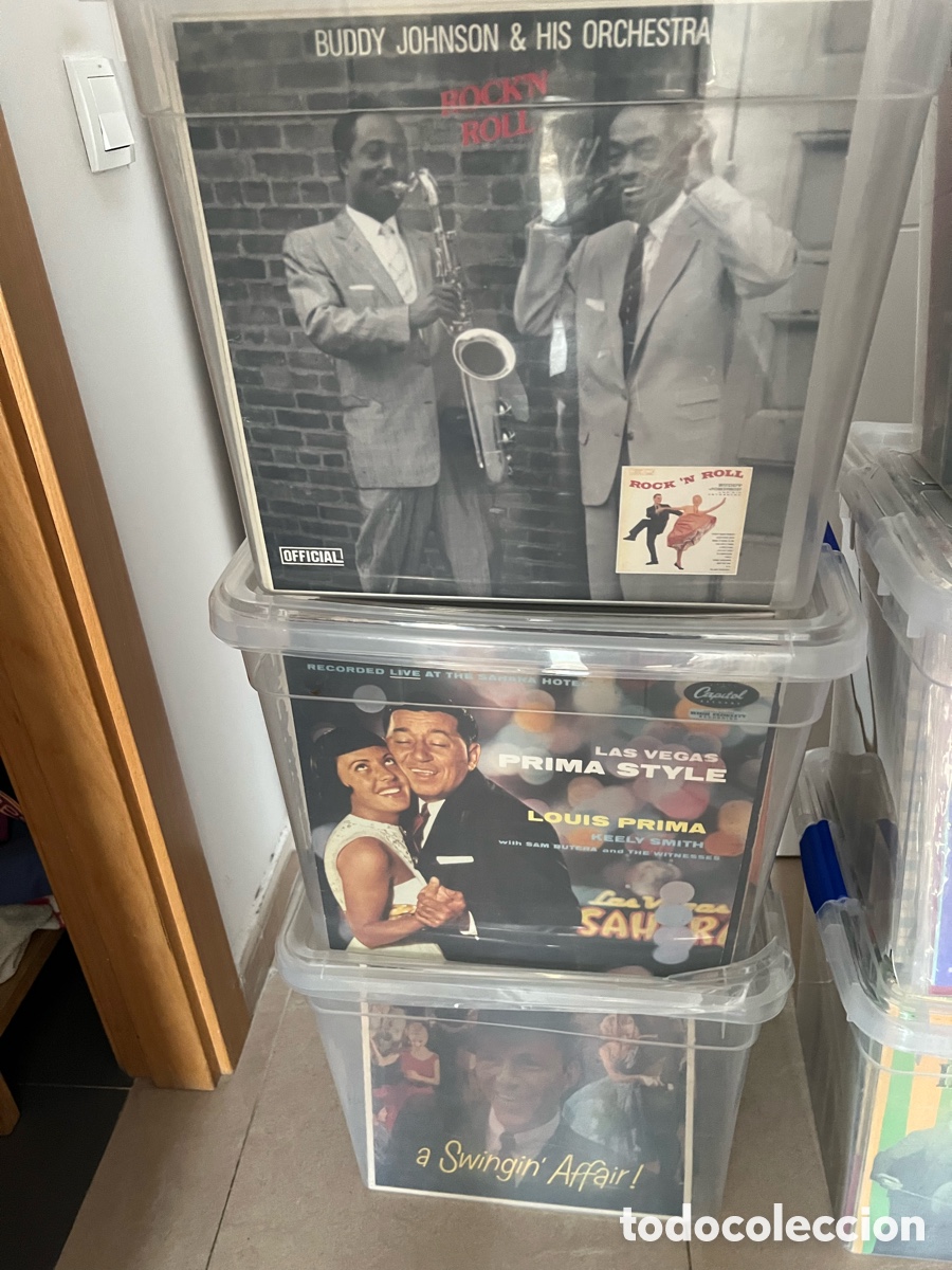 Discos de vinilo: Lote 400 lps Rock &Roll 50&rsquo;s + Swing