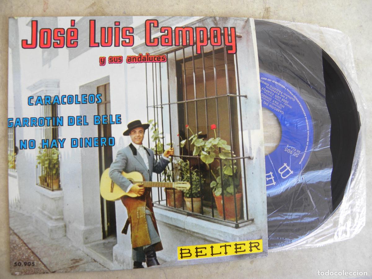 Discos de vinilo: JOSE LUIS CAMPOY Y SUS ANDALUCES -EP 1960 -PEDIDO MINIMO 3 EUROS