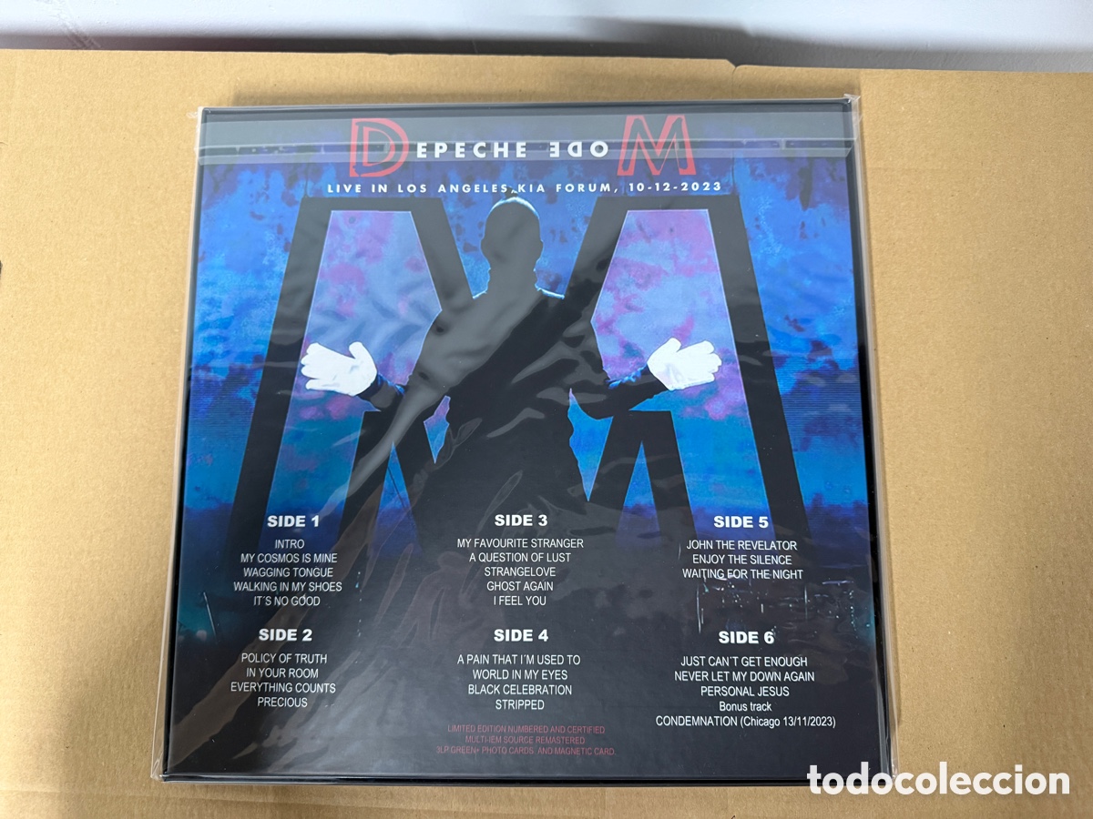 Discos de vinilo: Depeche Mode &ldquo; Live in Los &Aacute;ngeles&rdquo; - Foto 2