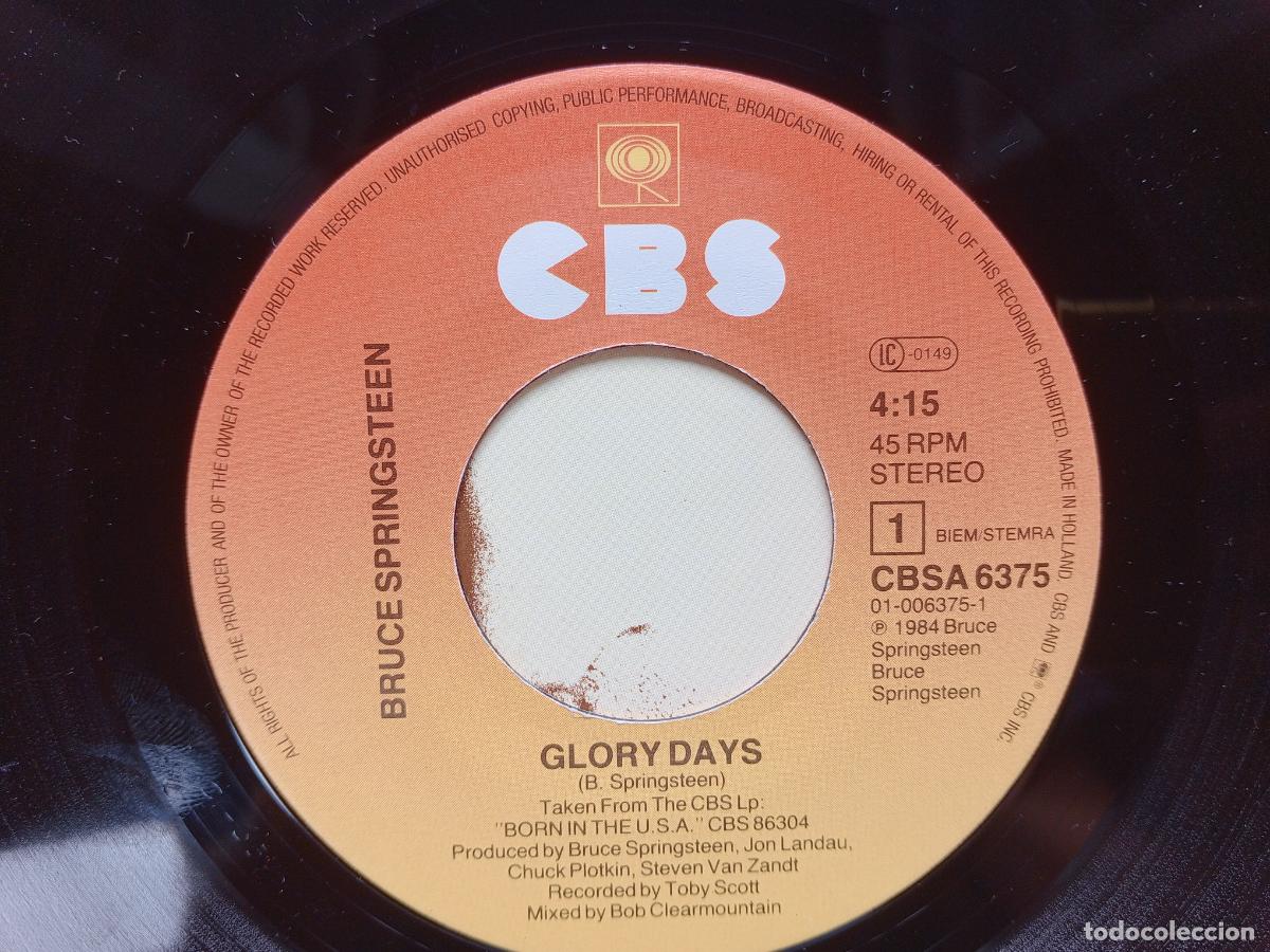 Discos de vinilo: Bruce Springsteen - Glory days + stand out - Foto 3