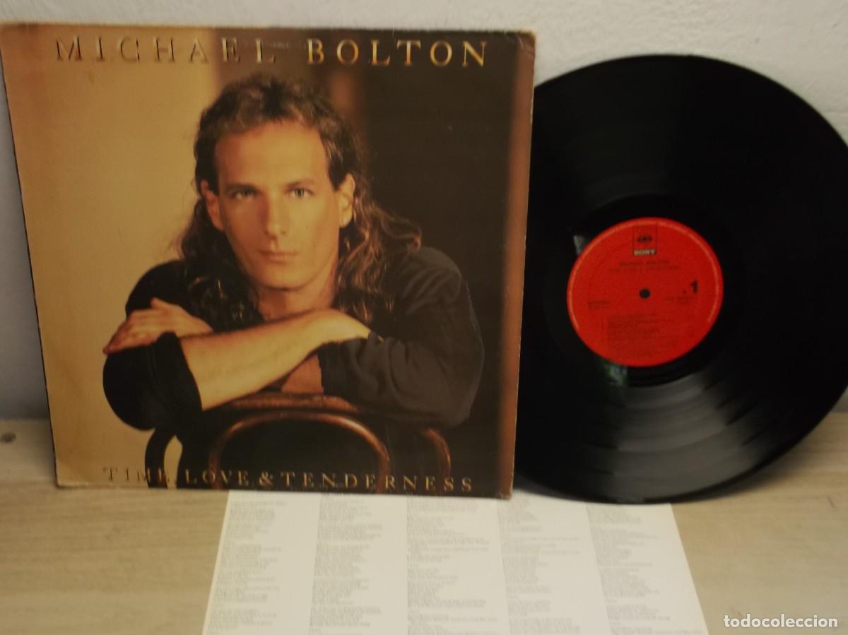 Discos de vinilo: Michael Bolton -Time, love & tenderness (1991) LP