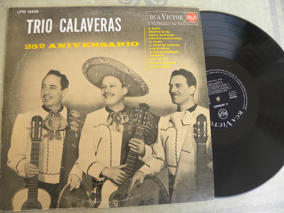 Discos de vinilo: TRIO CALAVERAS (25 ANIVERSARIO) -LP 1964