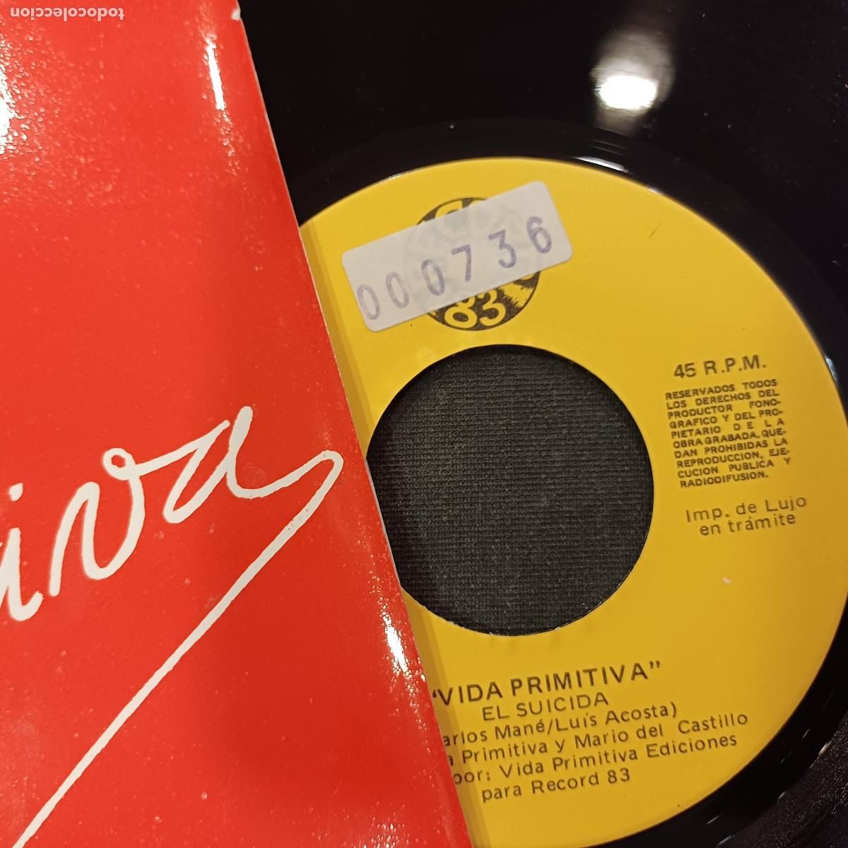 Discos de vinilo: VIDA PRIMITIVA/PALACIO DE INVIERNO/SINGLE. - Foto 2