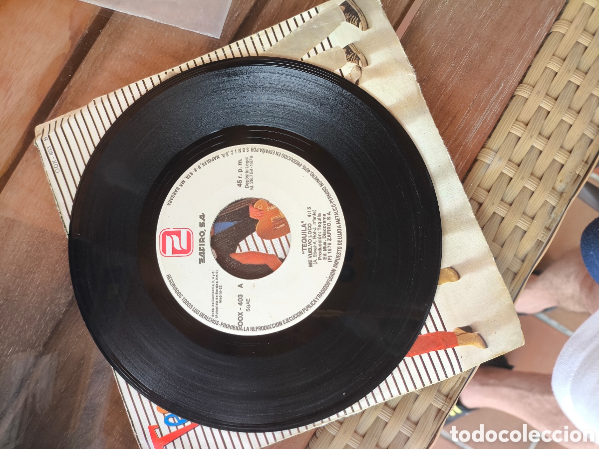 Discos de vinilo: Single de tequila.lote T n 4 - Foto 3
