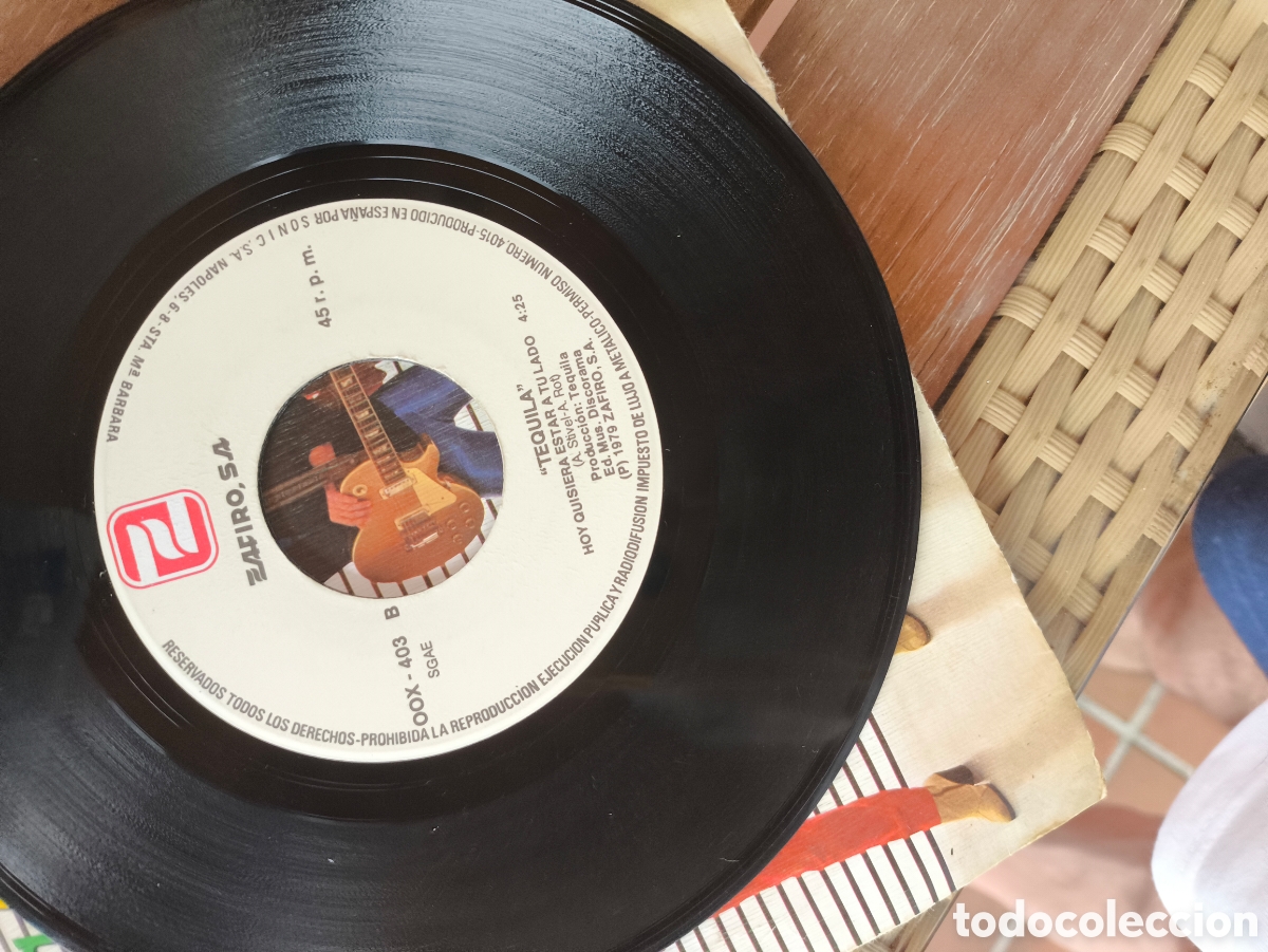 Discos de vinilo: Single de tequila.lote T n 4 - Foto 4