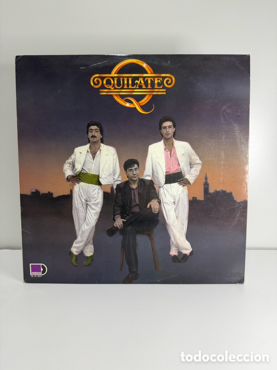 Disques de vinyle: QUILATEO (LP) QUILATEO A&Ntilde;O &ndash; 1986 &ndash; ENCARTE CON LETRAS