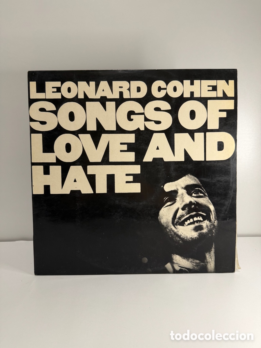 Discos de vinilo: LEONARD COHEN (LP) SONGS OF LOVE AND HATE A&Ntilde;O &ndash; 1971