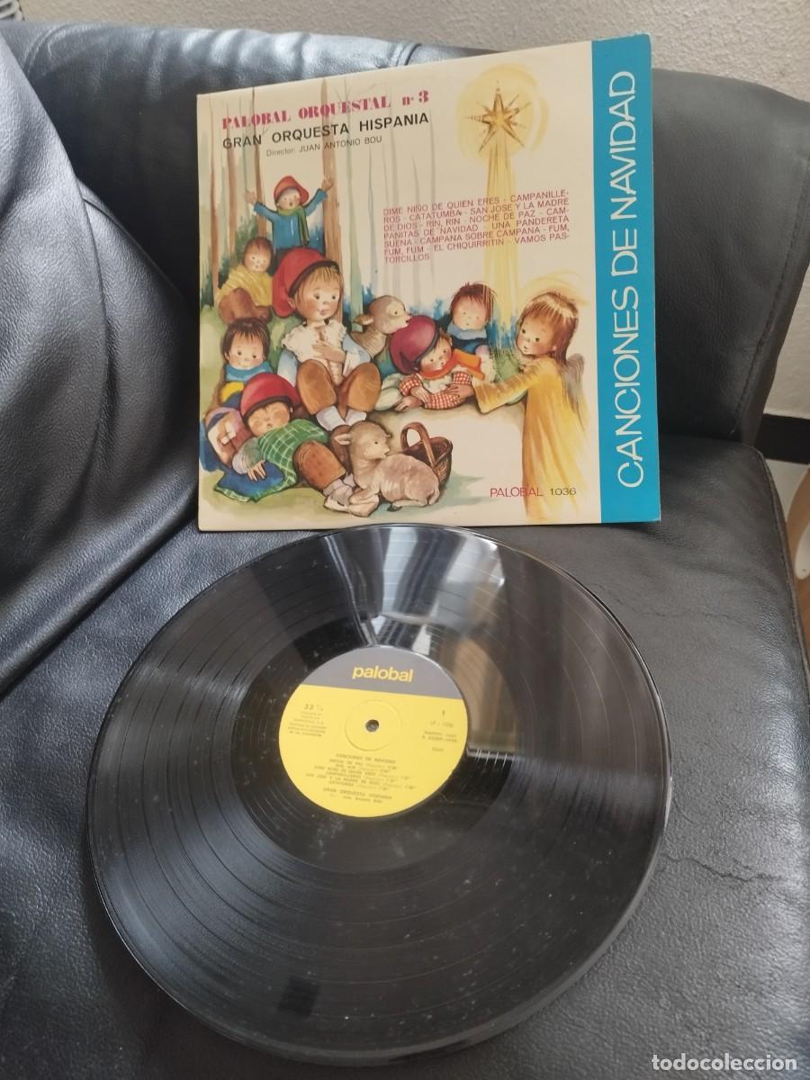 Discos de vinilo: Canciones de navidad, Coro Infantil / Gran Orquesta Hispania. Lp vinilo.
