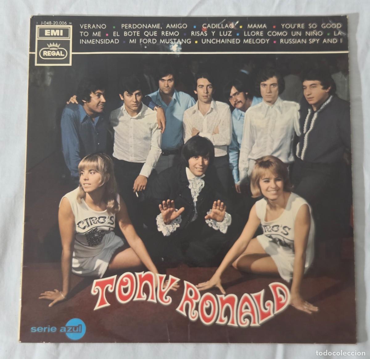 Discos de vinilo: LP Vinilo Tony Ronald - Serie Azul