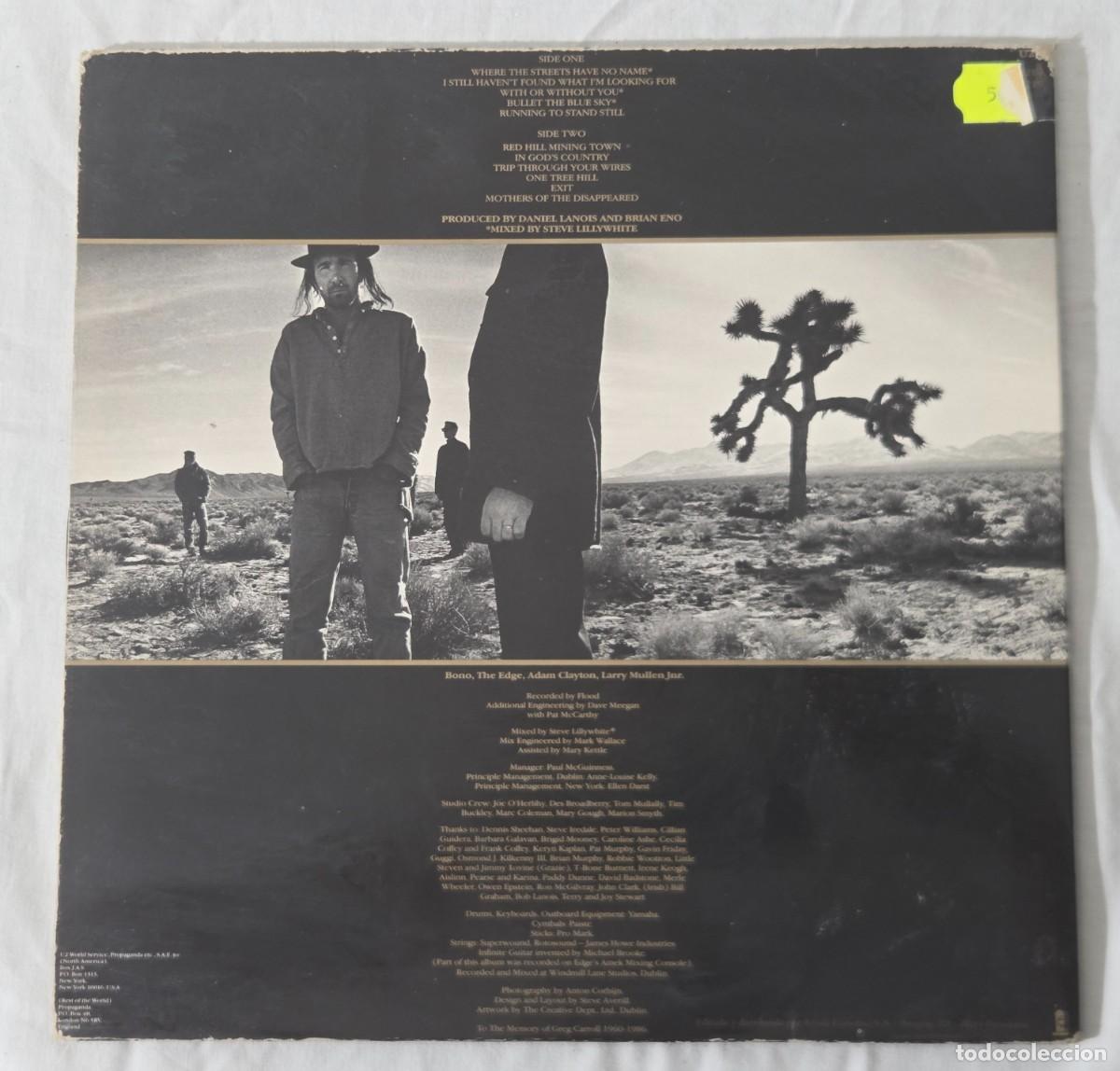 Discos de vinilo: LP Vinilo U2 - The Joshua Three - Foto 3