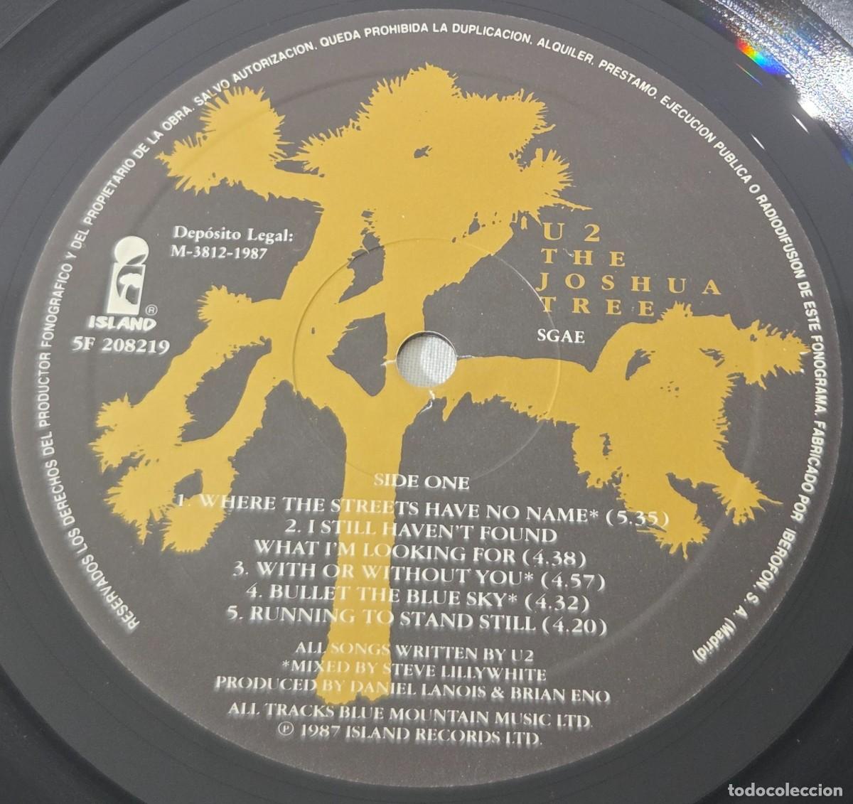 Discos de vinilo: LP Vinilo U2 - The Joshua Three - Foto 7