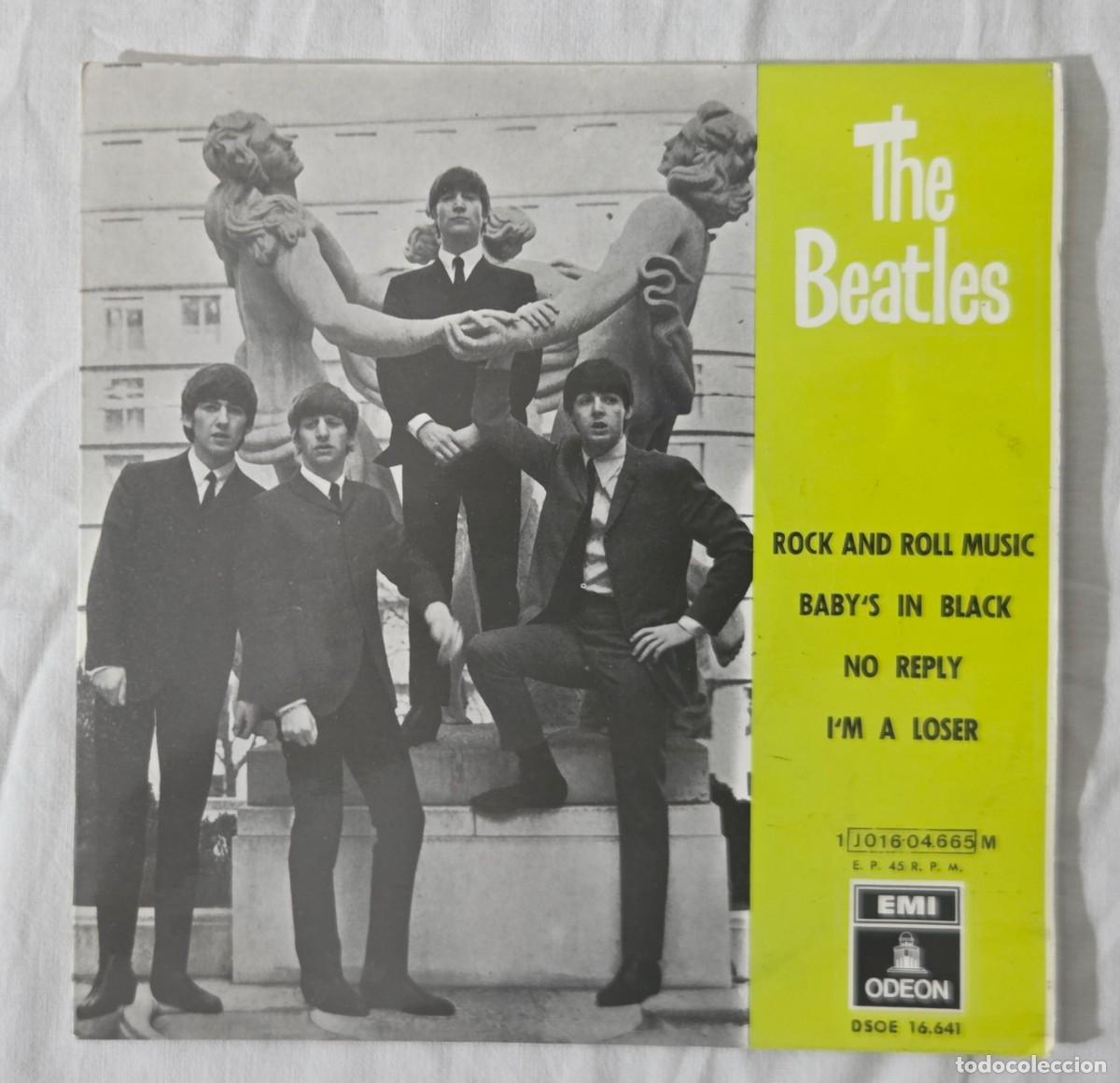 Discos de vinilo: Single Vinilo The Beatles - Rock And Roll Music - Baby's In Black - No Reply