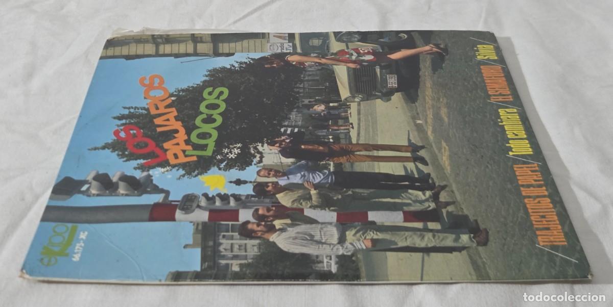 Discos de vinilo: Single Vinilo Los Pajaros Locos - Trajecitos De Papel - Foto 2