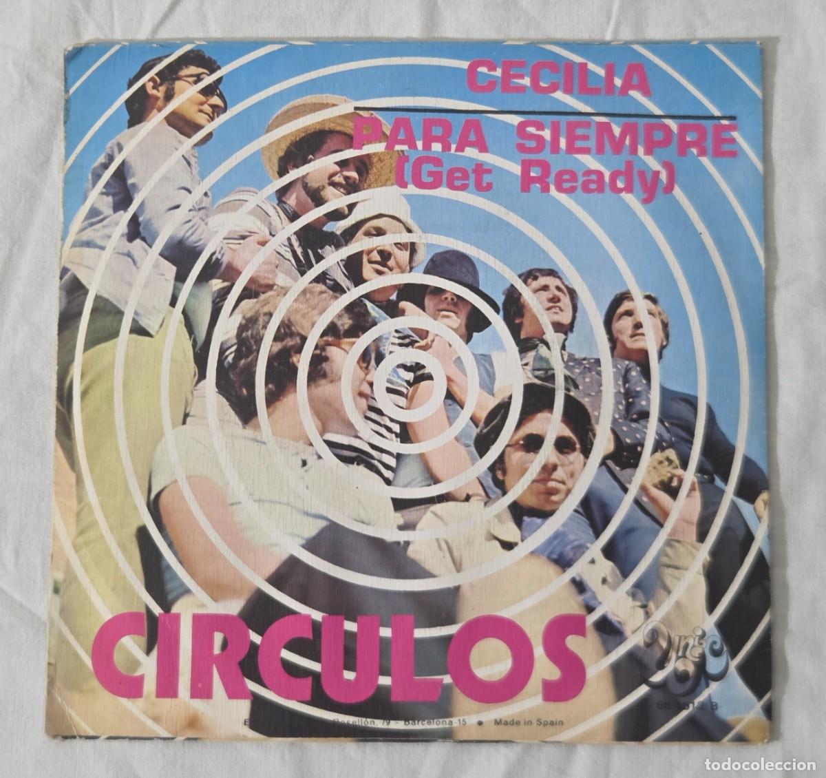 Discos de vinilo: Single Vinilo Circulos - Cecilia - Para siempre (Get Ready) - Foto 3