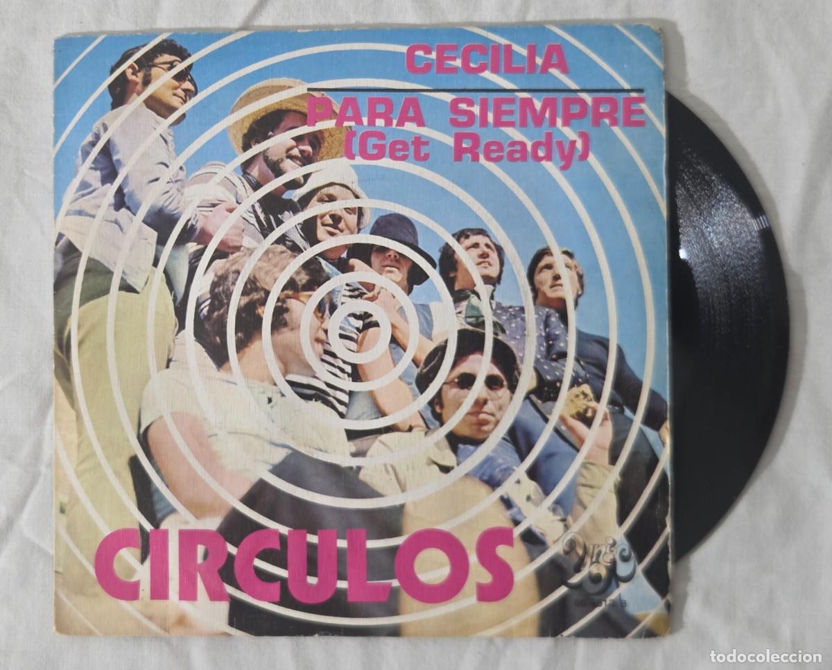 Discos de vinilo: Single Vinilo Circulos - Cecilia - Para siempre (Get Ready) - Foto 4