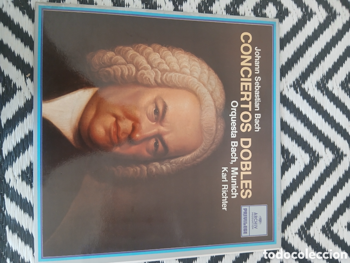 Discos de vinilo: Vinilo LP de Johann Sebastian Bach &ndash; Conciertos Dobles, interpretado por la Orquesta Bach de M&uacute;nich