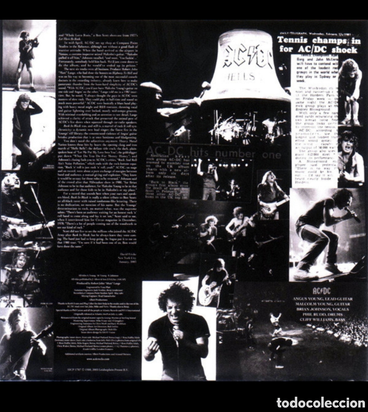 Discos de vinilo: AC/DC: Back in Black LP 2008 - Foto 6